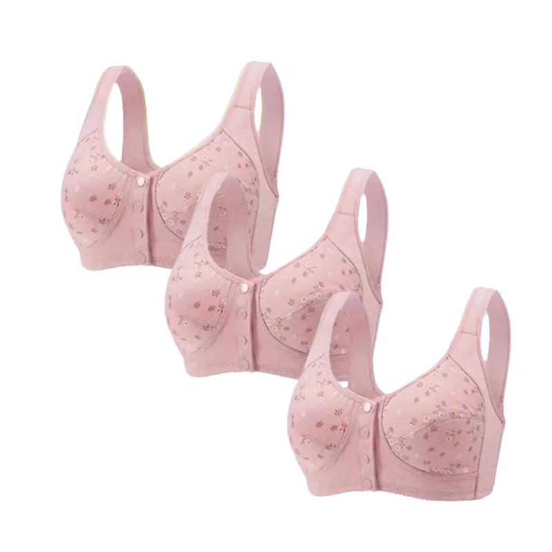 [COMPRE 2 LEVE 3] Sutiã Flora - Abertura Frontal - PROMO BUZZ 🌸