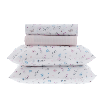Jogo de Cama Kacyumara 180 Fios Mariposy - Casal