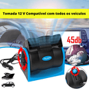 Climatizador Automotivo Ajustável sem ruídos Portátil